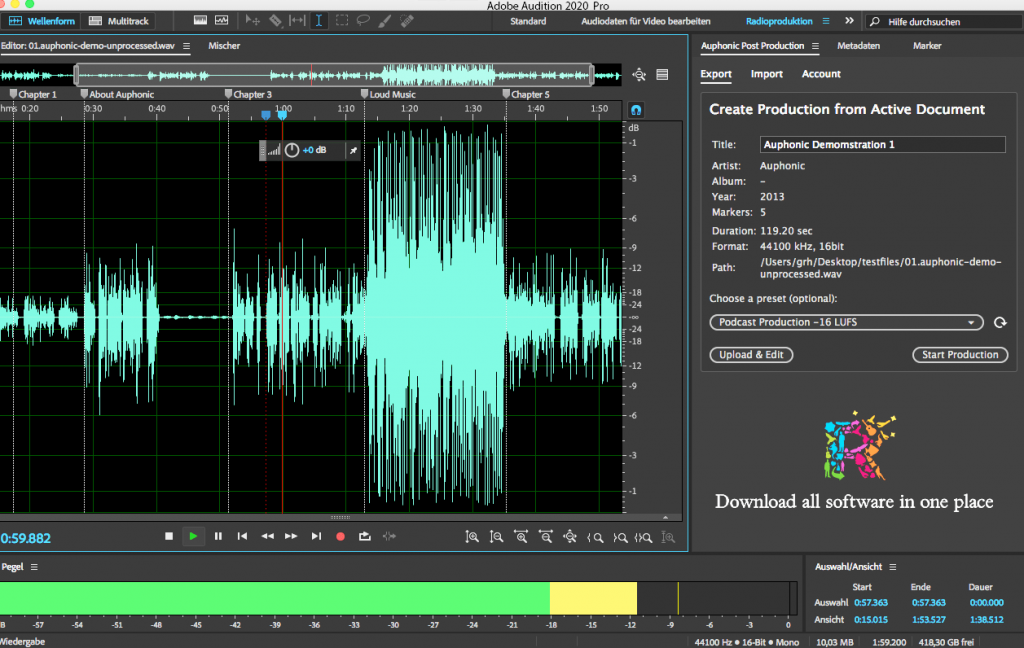 Adobe Audition latest 2020 Free Download