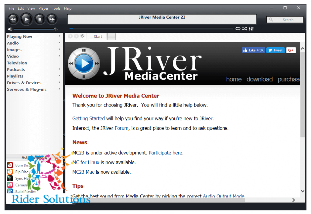 JRiver Media Center 31.0.29 download the new version for apple