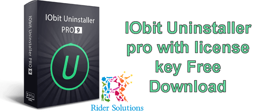 iobit uninstaller pro key 2020