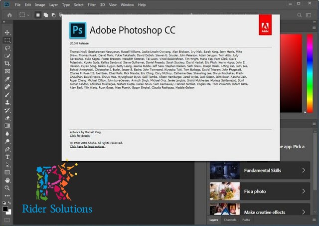 adobe photoshop cc 2019 system requirements