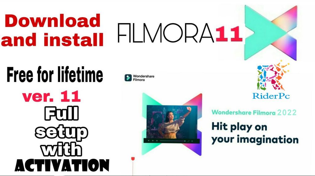 Wondershare Filmora v11 2022 Premium Free Download
